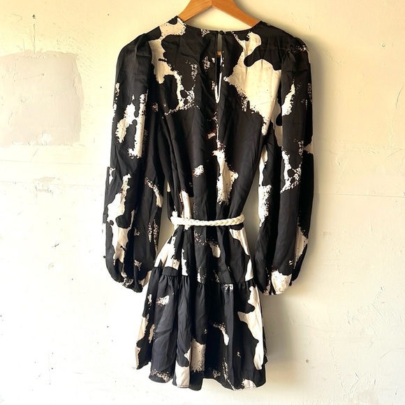 Alexis Rope Belted Tiered Dress - Picture 2 of 6